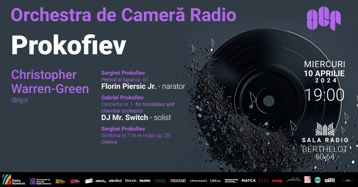 Premieră în România: concert pentru DJ și orchestră de cameră, semnat de Gabriel Prokofiev