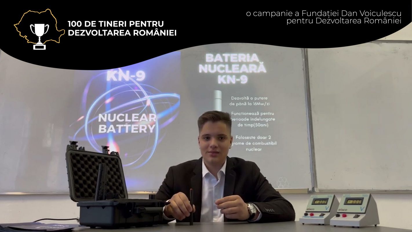 „Micul Einstein” al României s-a înscris în campania „100 de tineri pentru dezvoltarea României”