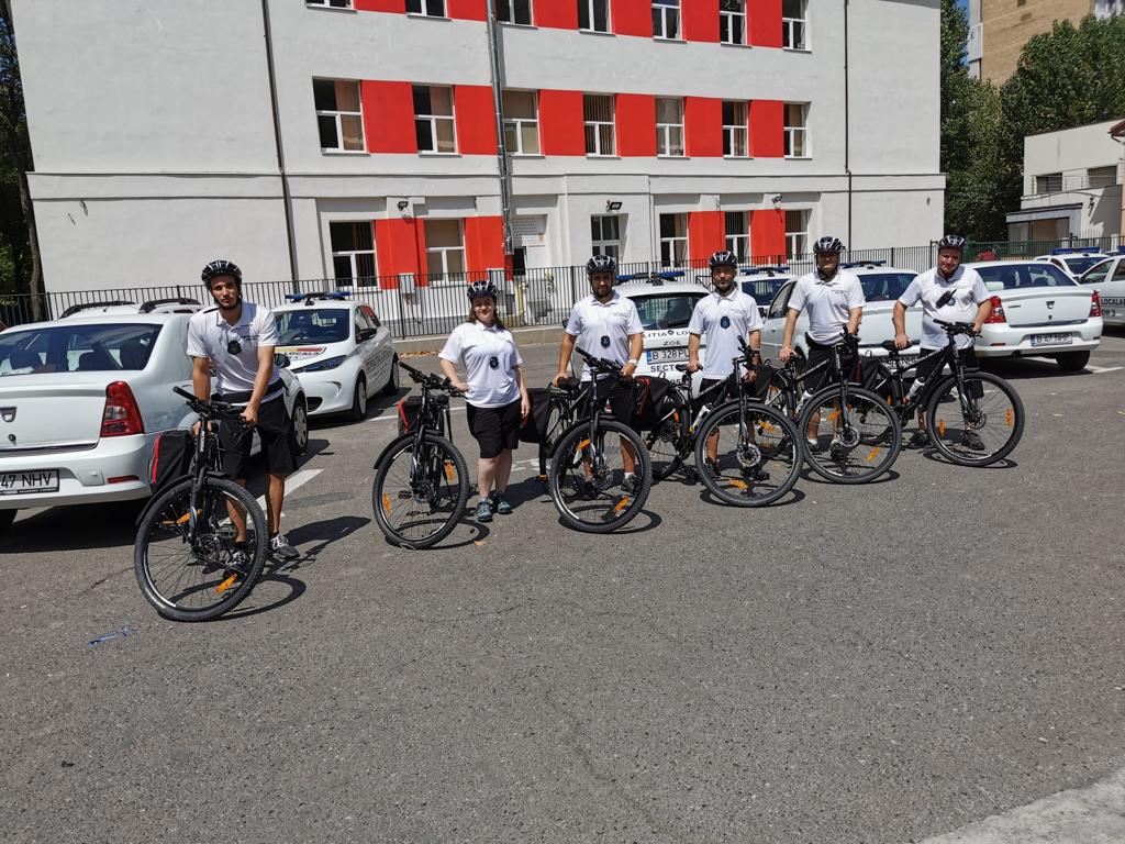 Sectorul 3: Poliţiştii locali, la datorie, pe bicicletă!