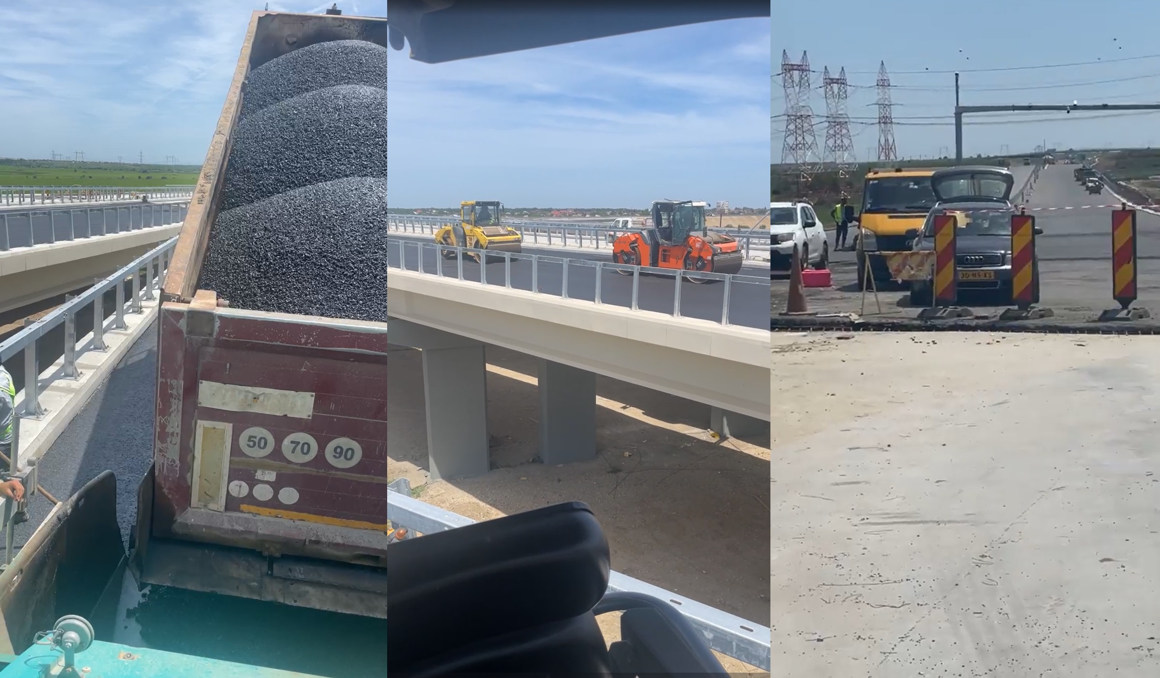 Stadiu lucrări – Autostrada București A0 Sud