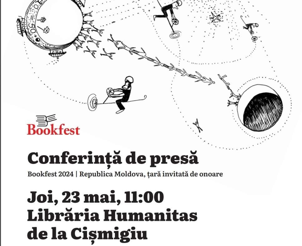 Conferință de presă: cele mai recente noutăți despre Bookfest 2024 și programul Republicii Moldova, țară invitată de onoare