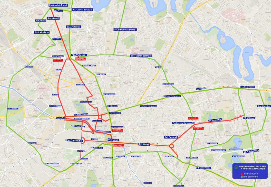 UPDATE Semimaratonul București aduce restricții de trafic și duminică