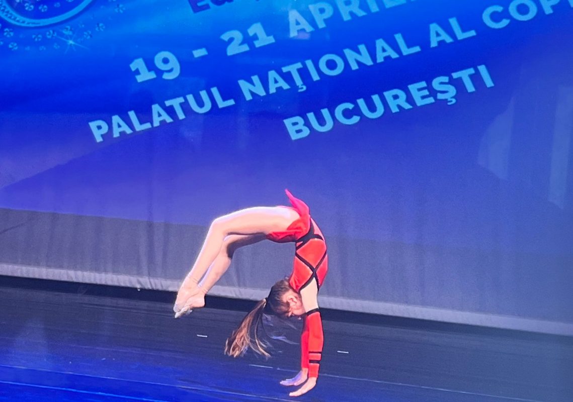 Gimnasta Antonia Dragomir s-a înscris în campania „100 de tineri pentru dezvoltarea României”