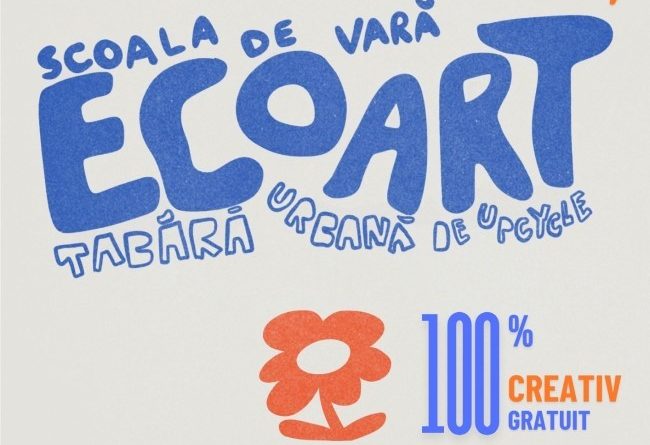 „EcoArt”, o tabără urbană de reciclare creativă, se deschide în Sectorul 3