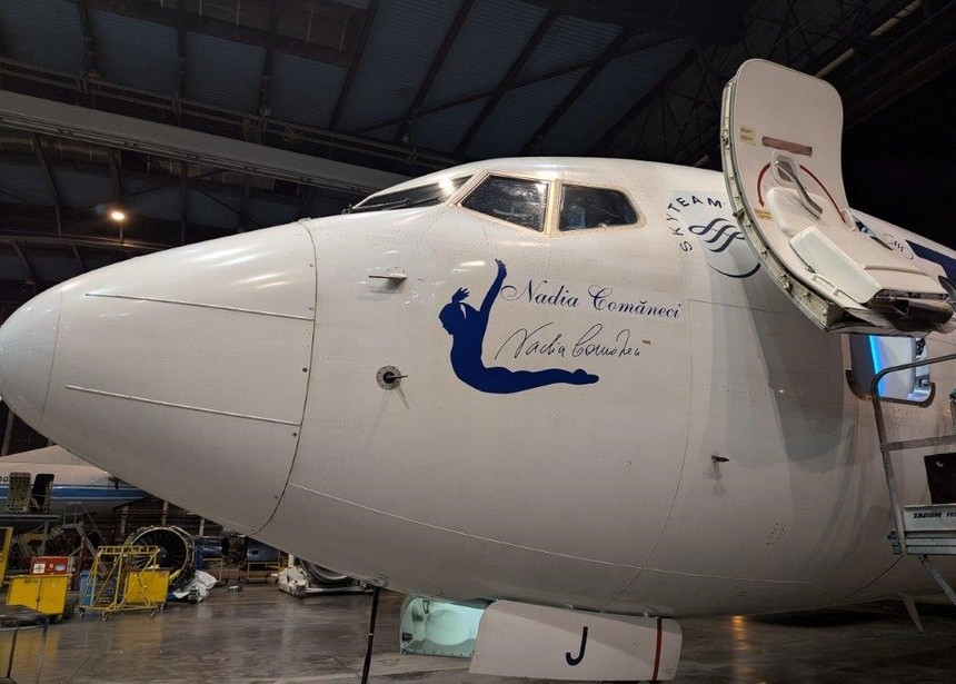 Tarom: sportivii români, transportati la Jocurile Olimpice de la Paris, cu aeronava ”Nadia Comăneci”