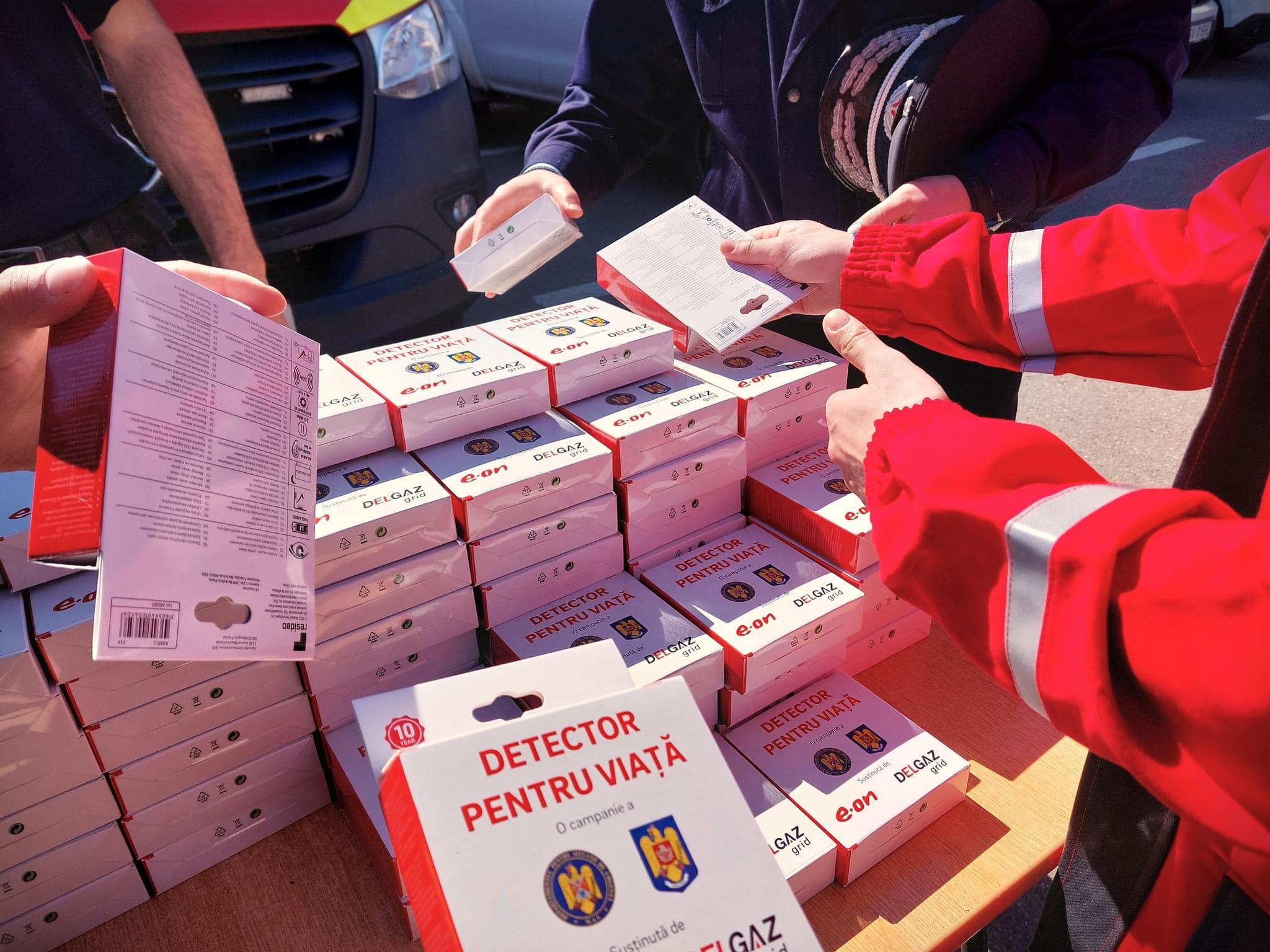 IGSU- 10.000 de detectoare au ajuns în locuinţele românilor din 20 de judeţe