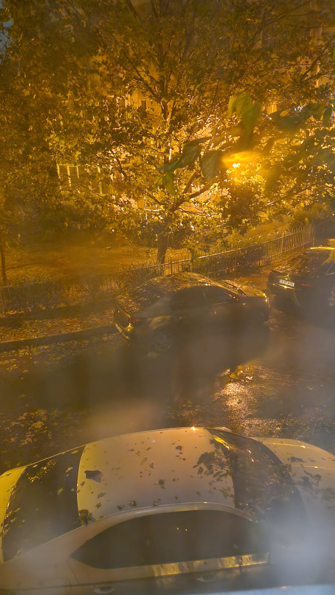 ISU B If: Intervenții în desfășurare în intervalul orar 23:15 – 23:55, ca urmare a fenomenelor meteo, pe durata codului roșu