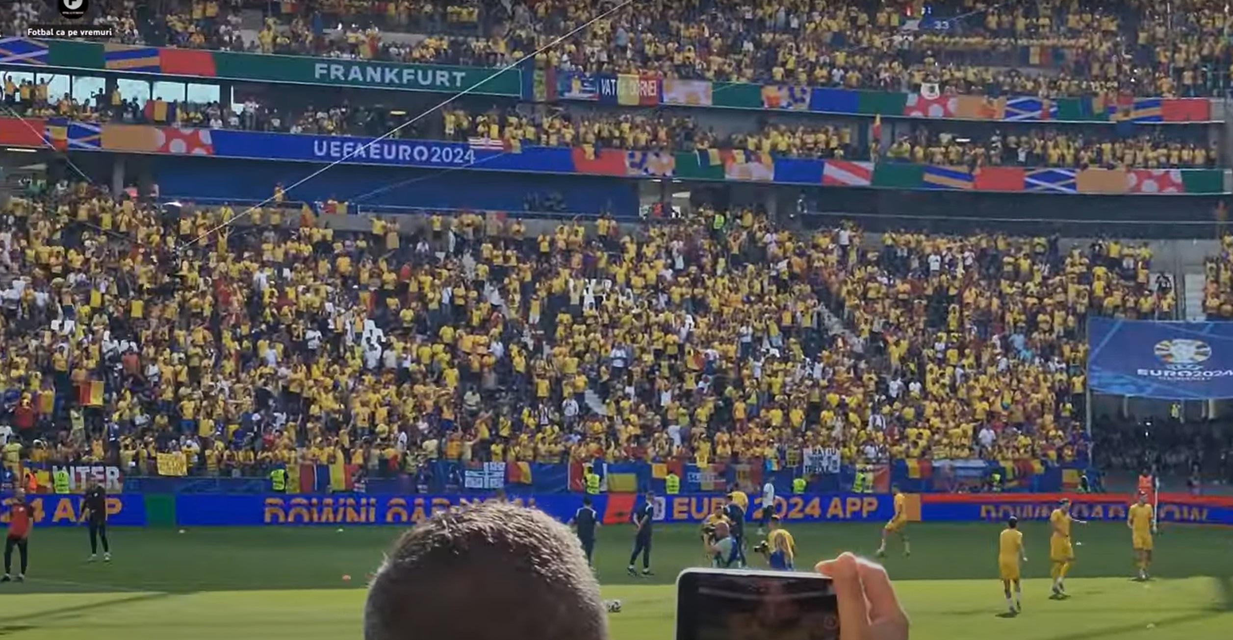 UEFA: Romania, pe locul 5, intr-un clasament al numarului de suporteri prezenti la EURO24, in tribune