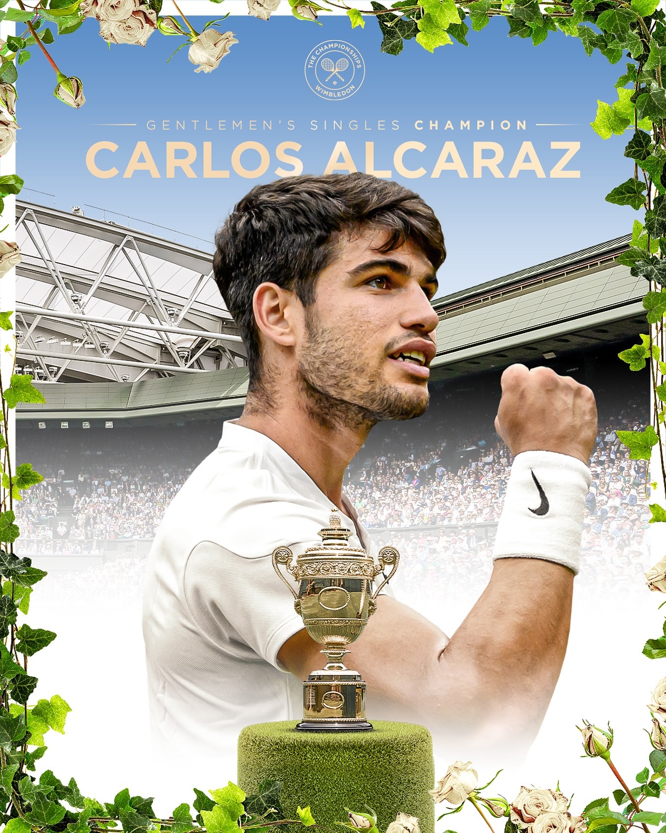 Wimbledon 2024: Carlos Alcaraz a avut trei mingi de meci ratate cu Novak Djokovic, dar devine campion pentru a doua oară la rând pe iarba londoneză