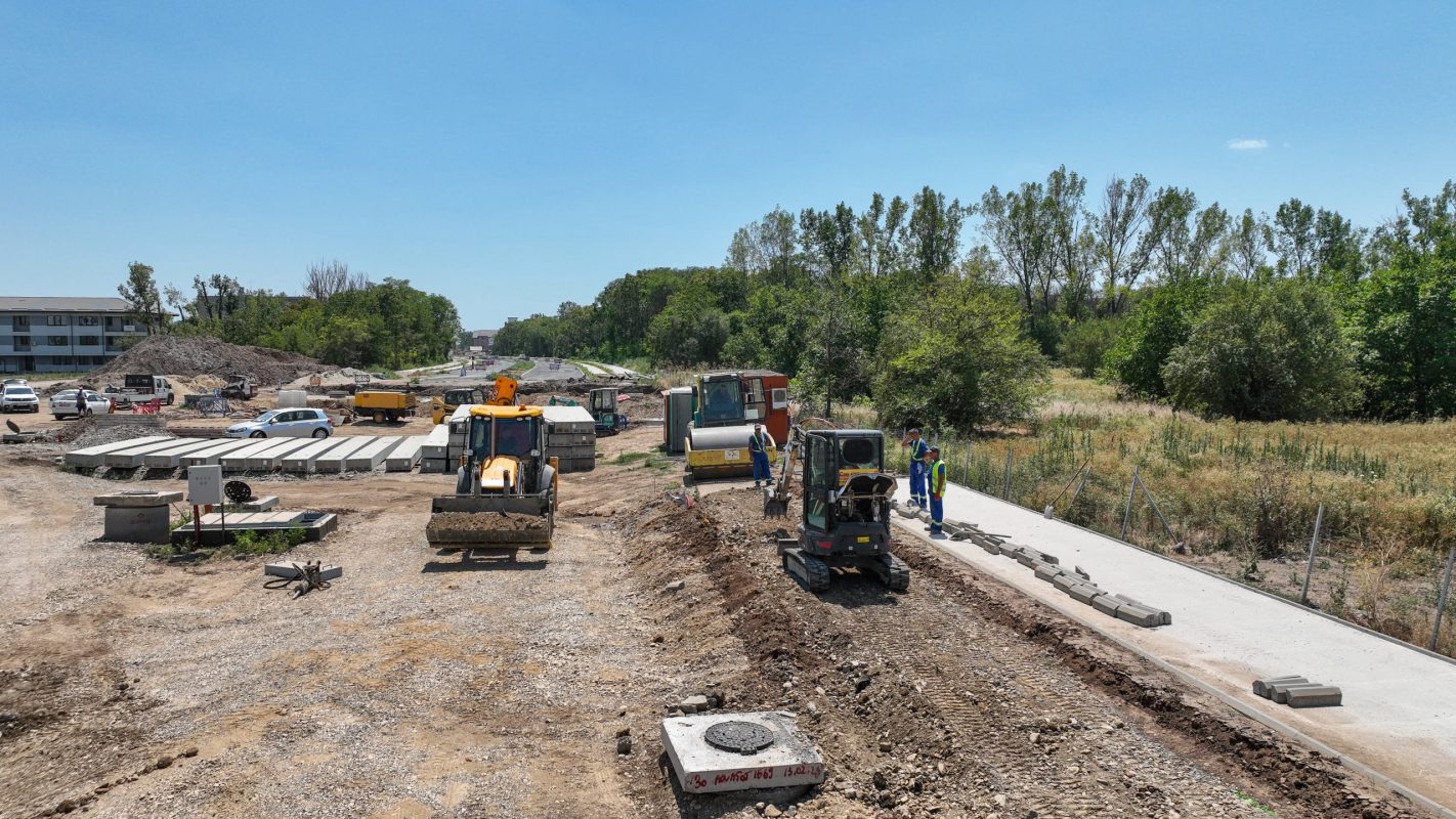 Drumul Valea Largă din Sectorul 6 va fi inaugurat până la debutul noului an școlar