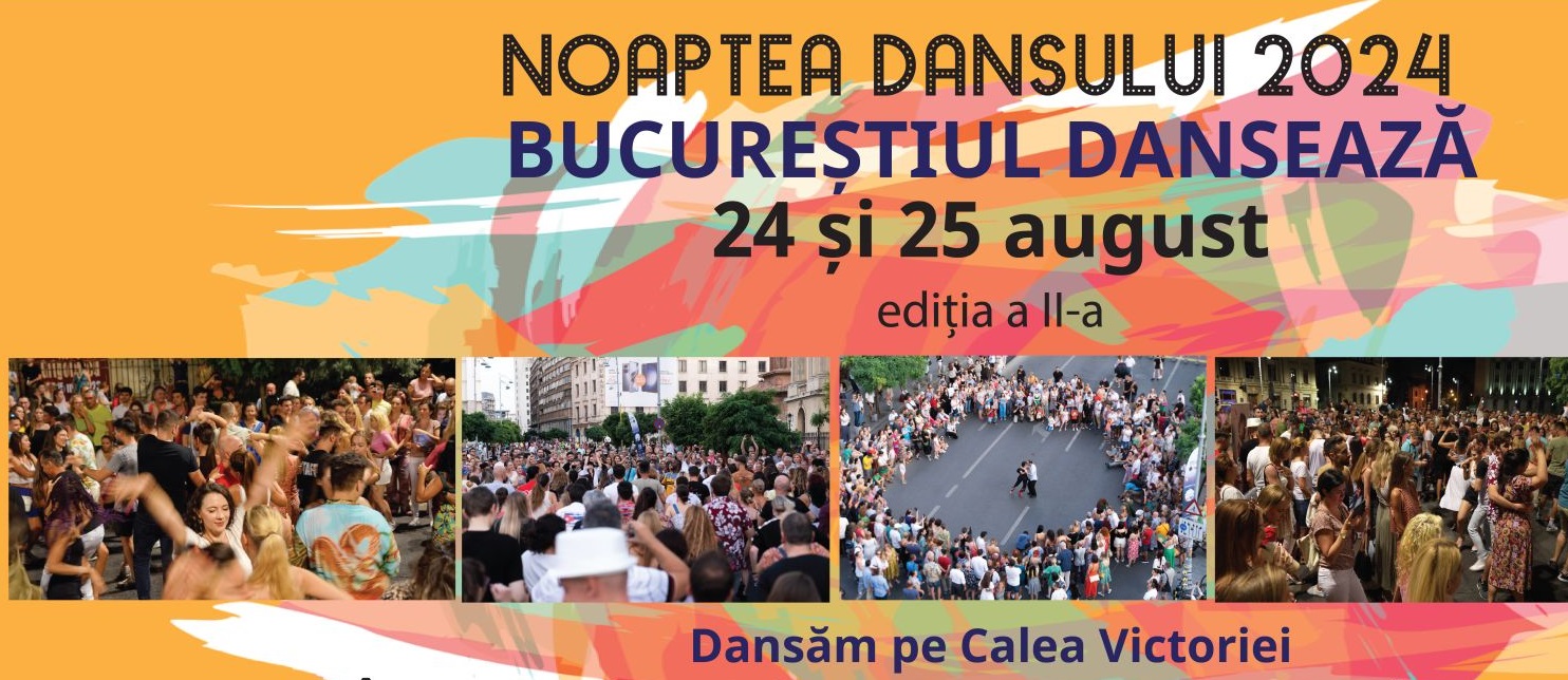 Noaptea Dansului revine în București, în luna august