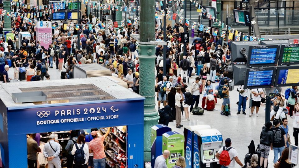 Sabotaj pe reţeaua de tren de mare viteză din Franţa: 800.000 de călători afectaţi