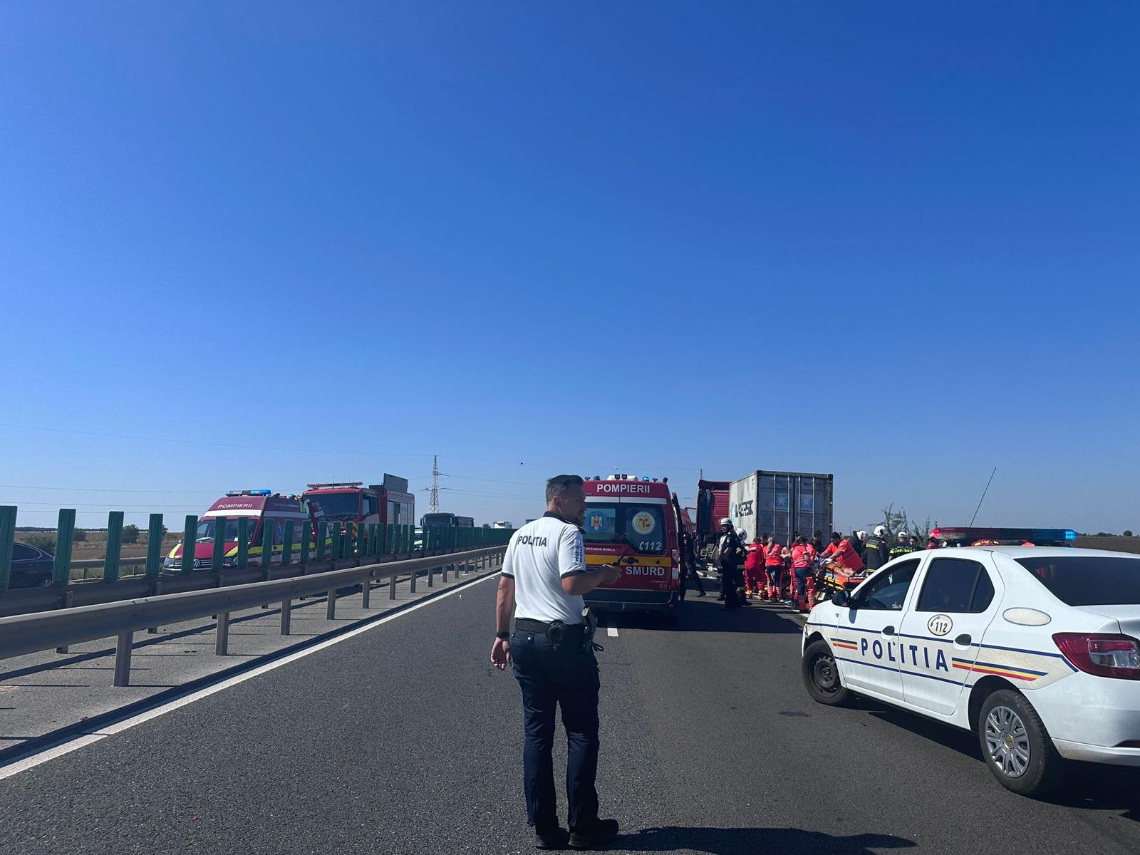Accident pe A2