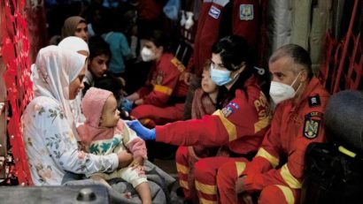Spitalele româneşti îngrijesc copii refugiaţi din Gaza!
