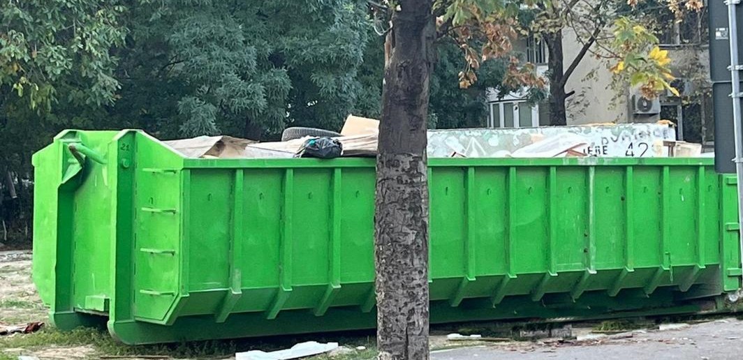 Containere pentru deșeurile voluminoase!