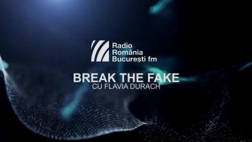 Break The Fake: “Să te expui la informație poluantă este ca și cum ai bea apă murdară”
