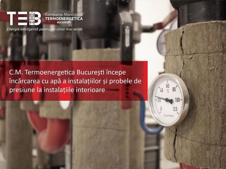 Termoenergetica începe pregătirile pentru noul sezon de încălzire!