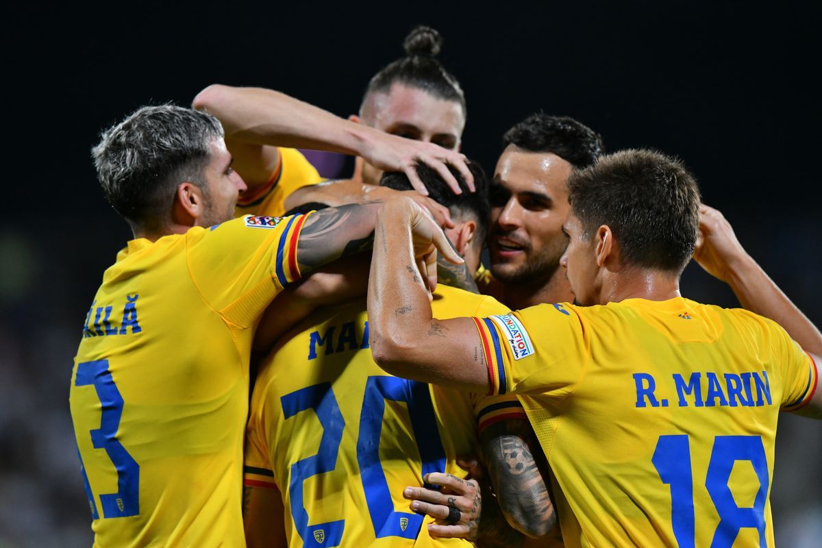 UEFA Nations League: România ”zdrobește” Kosovo la primul meci pe bancă al lui ”Il Luce”, iar linia ofensivă impresionează la Priștina