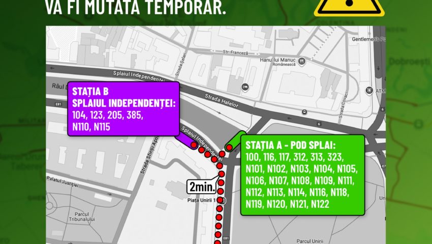 Carosabilul în zona Piaţa Unirii va fi reparat