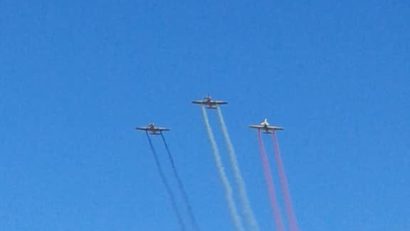 Comandantul Paradei Naţionale: Condiţiile meteo permit survolul aeronavelor