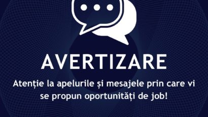 DNSC avertizează în legătură cu mesajele care oferă “job-uri online”