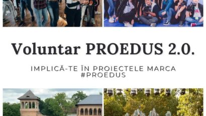 Elevii de liceu se pot înscrie online pentru “Voluntar PROEDUS 2.0”