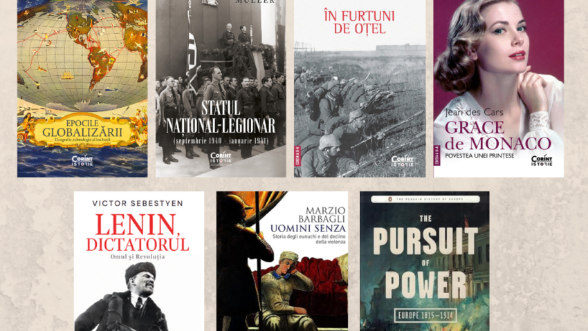 Șapte din cele mai așteptate apariții Corint Istorie 2025