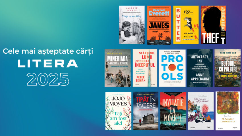 Cele mai așteptate cărți ale anului 2025 la Editura Litera