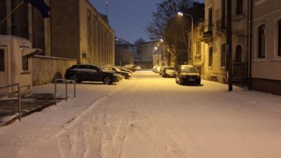 Trafic in conditii de iarna