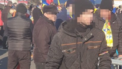 Jandarmeria Capitalei- Dosare penale pentru violenţe şi amenzi, la protestul neautorizat din Piața Victoriei