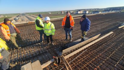 Lotul 3 al Autostrăzii Bucureștiului – A0 Sud, în etapa finală a lucrărilor