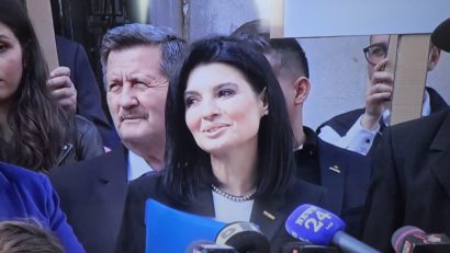 Lavinia Șandru și-a depus candidatura pentru Alegerile Prezidențiale