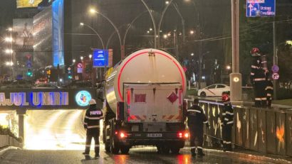 Accident la pasajul Unirii