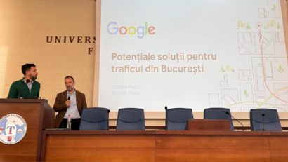 Tehnologia Google ar putea ajuta la fluidizarea traficului din Capitală