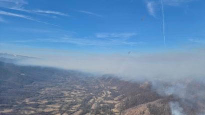 MApN: O aeronavă Spartan a executat 3 misiuni duminică pentru stingerea incendiilor de vegetaţie