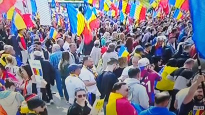 Miting de susținere a lui Călin Georgescu la această oră