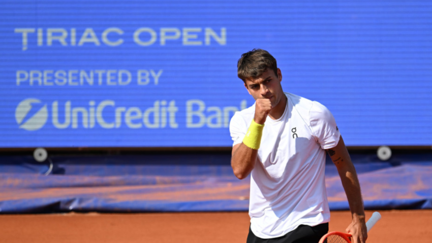 Flavio Cobolli, campion la ATP Țiriac Open, după șase mingi de meci care au fost salvate de Sebastian Baez. Italianul „sparge ghinionul” compatrioților săi și devine primul câștigător din Peninsulă în această competiție