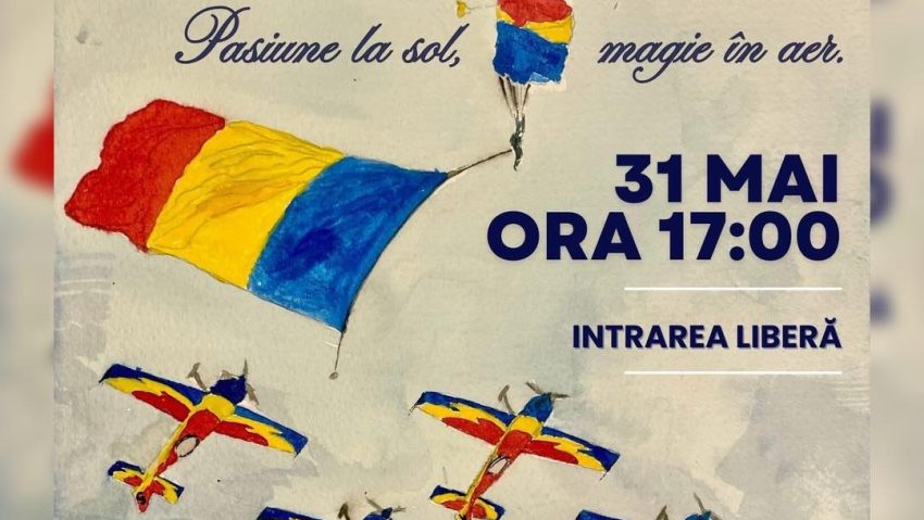 Aeroclubul României sărbătorește Ziua Copilului printr-un show aviatic