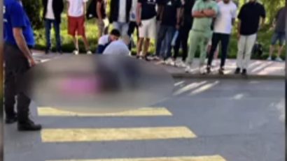 O tânără a decedat după ce a fost împuşcată pe stradă în cartierul Cosmopolis, Ilfov