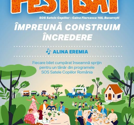 SOS Satele Copiilor organizează a treia ediţie a festivalului de bine FestiSAT