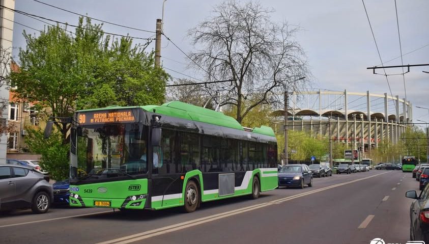 TPBI- Liniile 86, 90, 104 şi 143 ar putea fi deviate, sâmbătă, în zona Arenei Naţionale