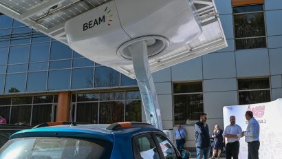 Sector 2: staţie de încărcare pentru maşini electrice alimentată exclusiv cu energie solară