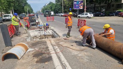 Zeci de blocuri din București rămân fără apă caldă: lucrări de reparații în toate sectoarele