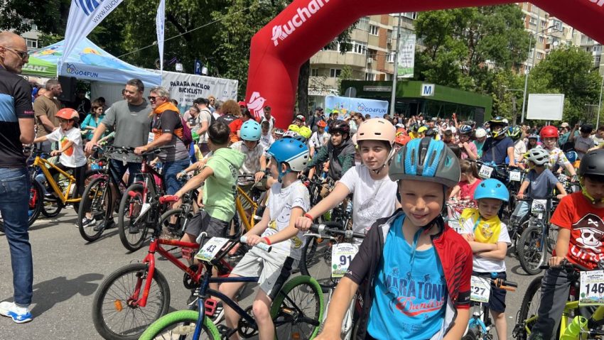 Peste 1500 de copii au pedalat cu zâmbetul pe față la Parada Micilor Bicicliști – West Side! 🚴 FOTO & VIDEO