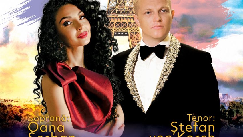 Concert crossover şi recital de muzică franceză cu tenorul Ştefan von Korch şi invitaţii în luna iulie la Sala Dalles