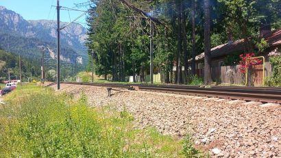 Traficul feroviar întrerupt, duminică după-amiază, între Sinaia şi Buşteni