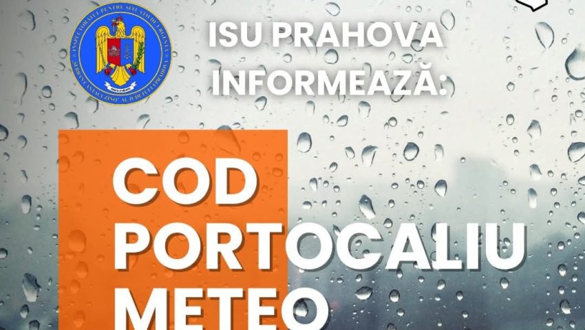 Prahova: RO-ALERT de viituri în toate localităţile aflate pe cursul râului Teleajen