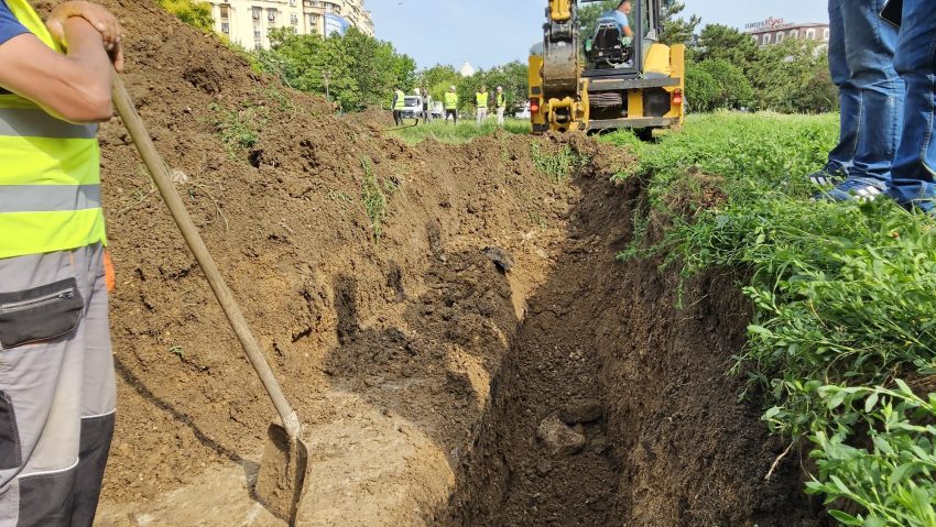 Au început lucrările la Planșeul Unirii!