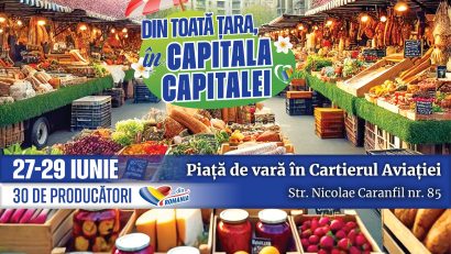 Piaţa volantă revine, în weekend, în cartierul Aviaţiei