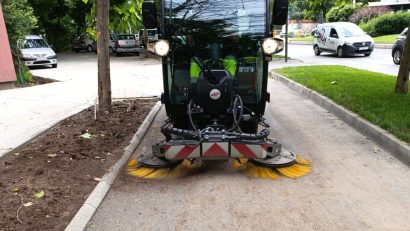 Sectorul 6: curațenie pe străzi, după furtuna de luni